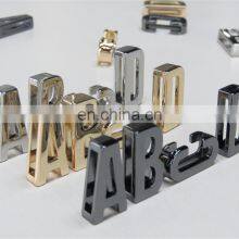 Hot Sell Metal Letter Buckle Customise Shiny Color Lettere Buckle For Handbag And Dog Collar thumbnail-5