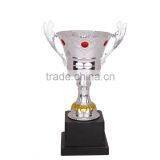 Silver Plating Trophy Gem Inlayed Trophy Metal Bowl Trophy Cup thumbnail-1