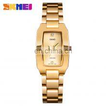 SKMEI 1400 Ladies Fashion Design 30meters Waterproof Stainless Steel Small Watch thumbnail-4