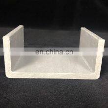 High Quality Fiberglass U Beam Grp Channel Profile, Frp Pultrusion Fiberglass Reinforced Plastic C Channel thumbnail-2