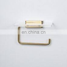 Experienced Manufacturer Certificated Toilet Paper Towel Holder Wall Mount With Phone Shelf Rack thumbnail-3