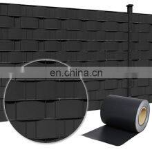 Garden Privacy Protection PVC Tarpaulin Screen Fence Strip Roll /China Hard Strip Fence Roll thumbnail-3
