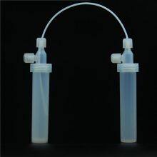 PFA Shock Bottle Impinger Chemical Inert Withstand Virtually All Chemical Solvents