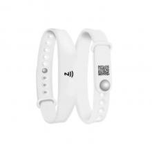 RFID Unique Qr Code Nfc Silicone Wrist Band Bracelet Embedded Nfc Chips thumbnail-5