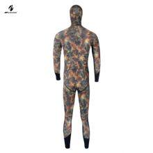 Neoprene 3mm-5mm Camo Wetsuit Spearfishing Camouflage Suit Antiwear Pad on Chest Clothing CR thumbnail-3