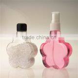 100ml Plastic PET Novelty Bottles of Different Shapes with Nozzle Tip