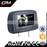 9 Inch Touch Screen Headrest DVD Player Taxi Cab Indoor Advertising Monitor Ttaxi Headrest Digital Signage LCD Media Player thumbnail-1