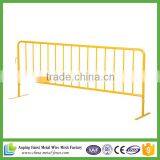 Powder Coated Interlocking Construction Steel Crowd Control Barricade