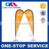 2015 Hot Sell Good Price Original Design Customized Logo Printed Teardrop Flag With Fibreglass thumbnail-1