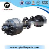 American type axle for truck and semi trailer&Round tube American type york axle for sale