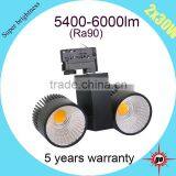 Triac Dimming 2*30W Commercial Led Track Light thumbnail-4
