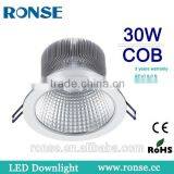 2015 Popular 30W Recessed Led Cob Down Light(RS-C801)