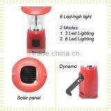 (120291) High Quality Hand Crank Solar Rechargeable Dynamo Torch thumbnail-3
