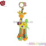 Gift Christmas Teething Toy,Spotted Deer, Giraffe Pacifier, Baby Pacifier Teether ,Plush Silicone Funny Mustache Soother