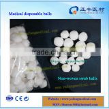 Supply best quality non-woven medical balls