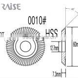 0010# HSS Key Cutter for Wenxing Key Cutting Machine