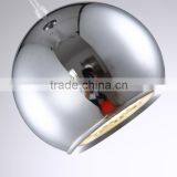 18W Apple LED Pendant Lights For Dining Room Lamp Plating Silver Color Creative LED Art Chandelier thumbnail-3