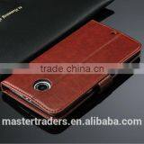 Original Fashion 64 Grain Stand Holder Wallet Flip PU Leather Case For Motorola Google 6 MT-3101 thumbnail-3