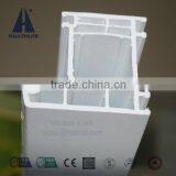 hollow design upvc profile for window and doors , 60g casement 4 chamber 2.8mm wallthicker