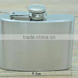 4oz Stainless Steel Liquor Wine Flask With Hinged Screw-On Cap DHL Freeshipping thumbnail-5