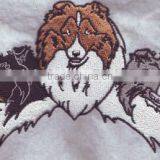 2016 Cartoon Animal Dog Custom Iron on Applique Cross, Iron on Embroidered Hockey Patches thumbnail-5