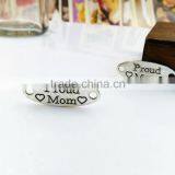Mom and Daughter Jewelry Wholesale Silver Charm for DIY Jewelry thumbnail-1