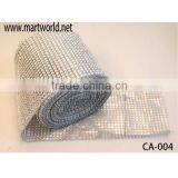 Wholesale Sliver Plastic Rhinestone Cake Decorating Trims for Cake Wedding Events&party for Wedding Decoration(CA-004)