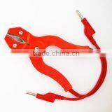 Alligator Clamp With Double Banana Plug thumbnail-1