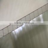 8mm thickness transparent PC Hollow X Profile sheet