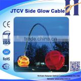 Multi Cores Twisted Side Light Cable Plastic optic fiber cable