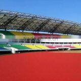 Red or Blue Color Running Track ,13mm Synthetic Rubber Running Track thumbnail-2