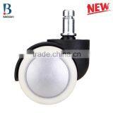 2016 BL Promotional 2" White Painted Double Swivel Plastic PU Office Chair Caster Wheels thumbnail-4