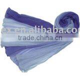 Long Gradient Silk Scarf Bufanda thumbnail-1