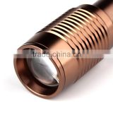 highest lumen Rechargeable Tactical T6 LED Flashlight Torch