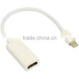 Mini Display to HDMI Cable/Kable Display to HDMI Video Audio Converter From Factory Manufacture