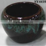 Custom color cheap ceramic small glazed pots