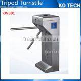 KO-KW301 Optical security Card scanner tripod turnstile for theme park