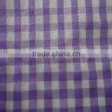Small Check Silver Yarn Dyed Fabric thumbnail-1