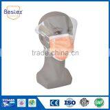 Ear Loop Surgical Face Mask With Eye Shield thumbnail-1