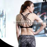 Quick-drying Bra Active Wear Custom Sport Bra Elastic Band Yoga Sport Bra thumbnail-2
