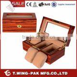 Zebra Strip Watch Display Box Monogrammed Watch Case Custom Logo for Watch Boxes