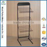 Hot New Products Metal Wire Floor Display Rack Multilayer thumbnail-5
