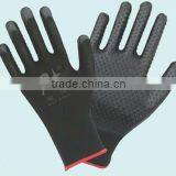 nylon and nitrile protective glove