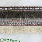 Factory direct sale fringed jacquard ribbon                        
                                                Quality Choice