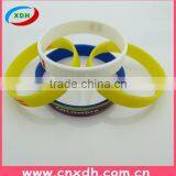 2016 Hot Fashion Custom Colorfull Silicone Twist Bracelet For Gift thumbnail-2