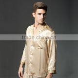 100% Silk Fleece Pajamas Suits thumbnail-4