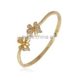 hot sale xuping jewelry fashion exquisite butterfly women bangle