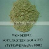 hydrolyzed soy protein with light yellow color