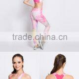 2016 Sexy Sublimation Printing Sports Bra of Women Yoga Bra Wholesale thumbnail-3