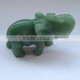 Green Aventurine Elephant Great Gift for Christmas thumbnail-2